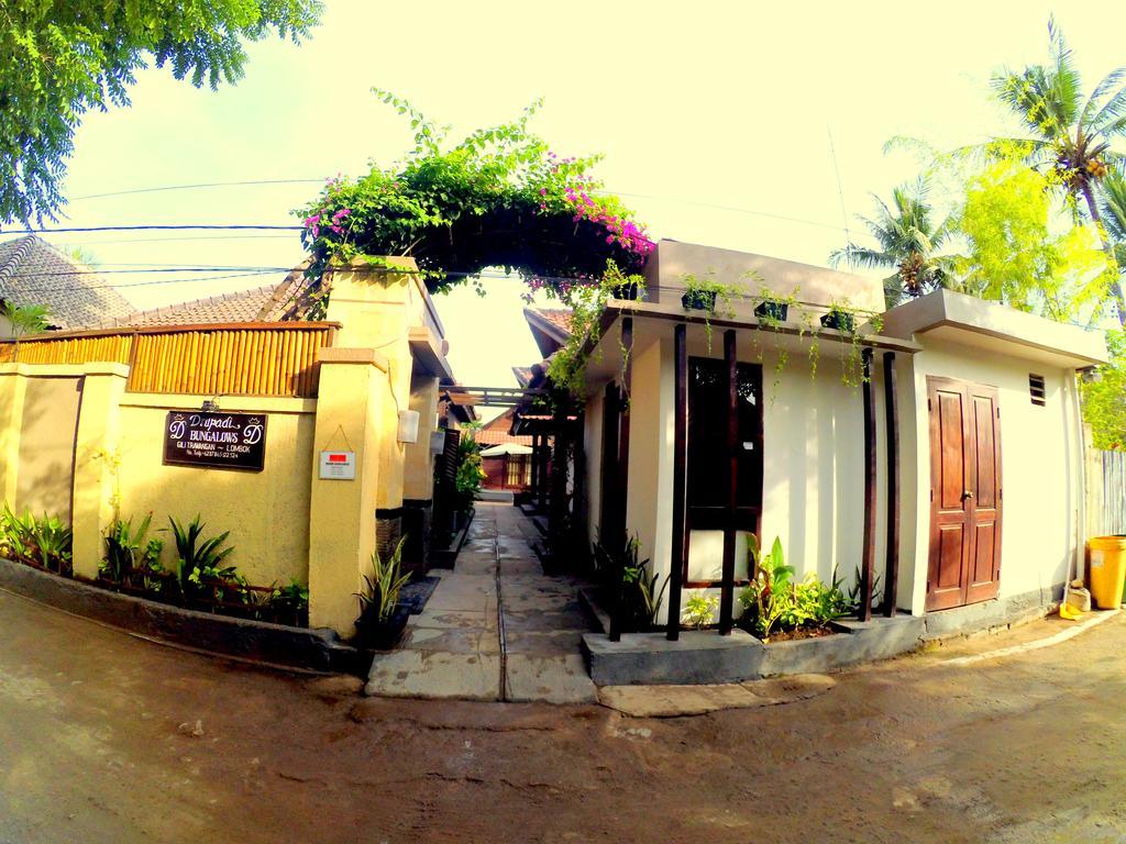 Drupadi Bungalows ギリ・トラワンガン エクステリア 写真