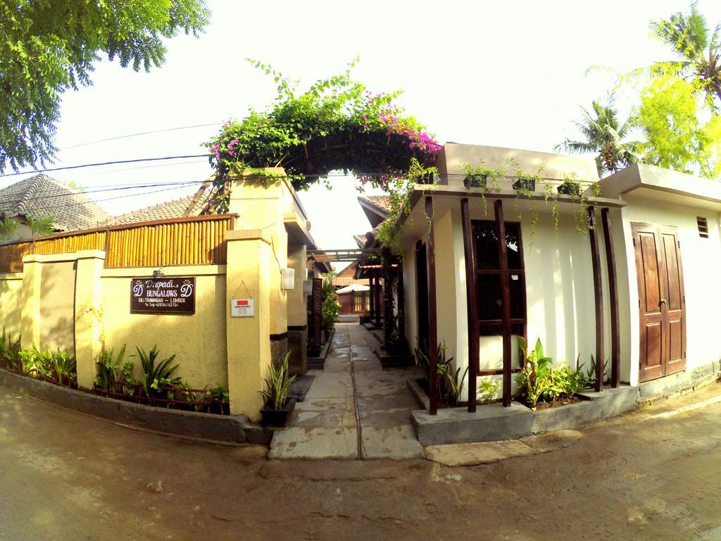 Drupadi Bungalows ギリ・トラワンガン エクステリア 写真