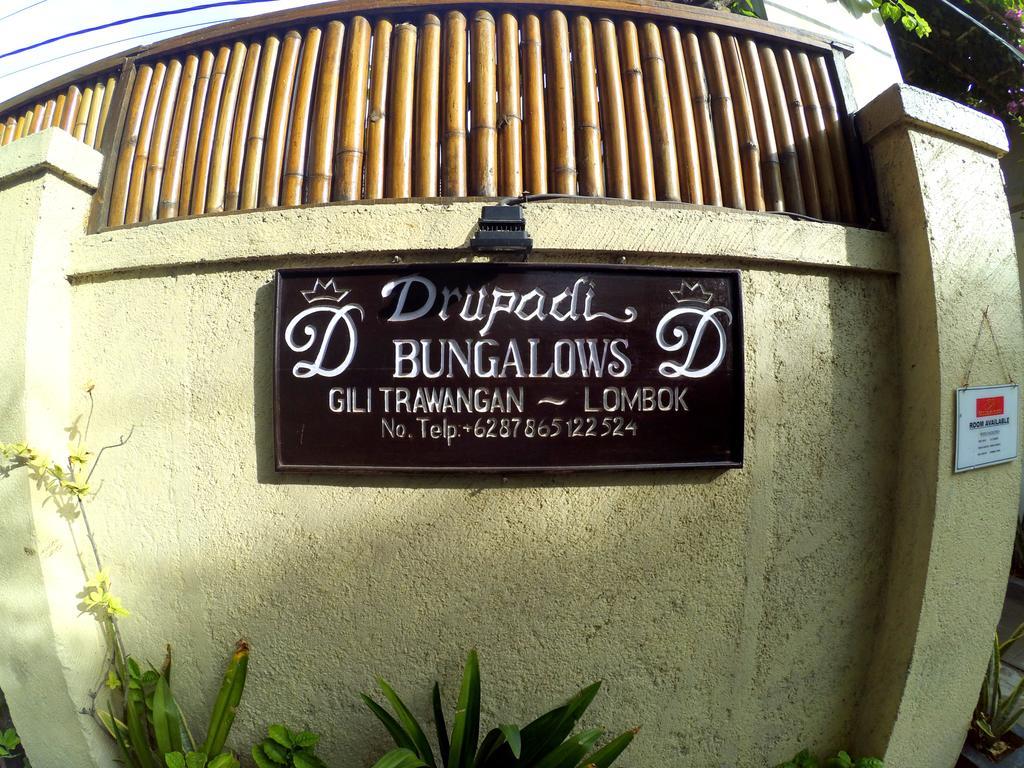 Drupadi Bungalows ギリ・トラワンガン エクステリア 写真